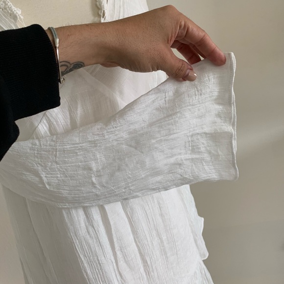 COPY - White boho dress open back - Picture 6 of 7